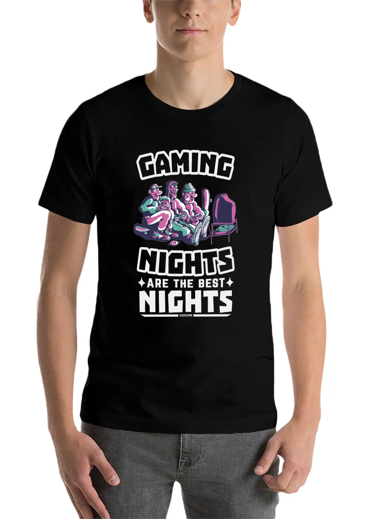 Gaming Stylish Everyday T-Shirt – Unisex Basic Cotton Tee