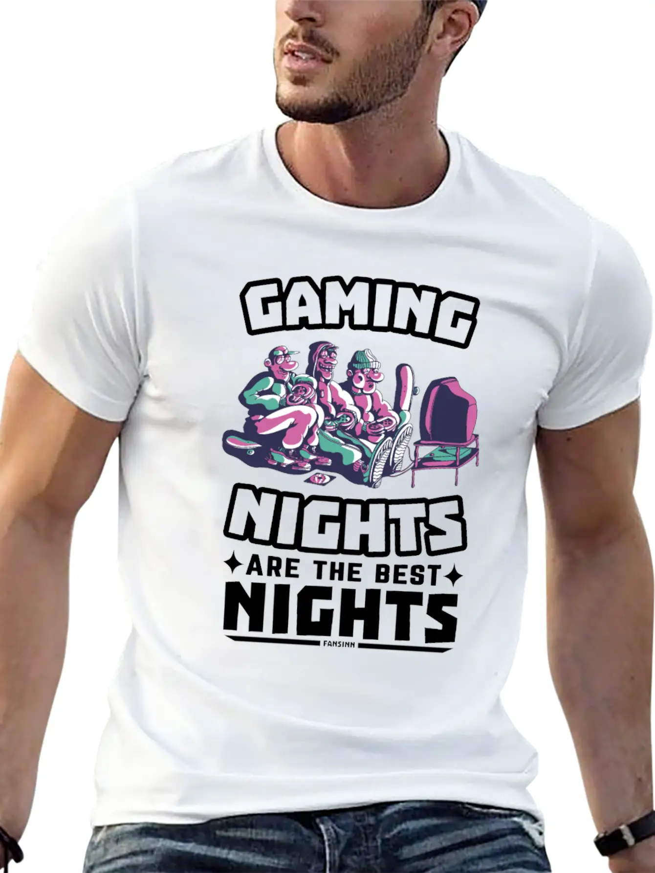 Gaming Stylish Everyday T-Shirt – Unisex Basic Cotton Tee