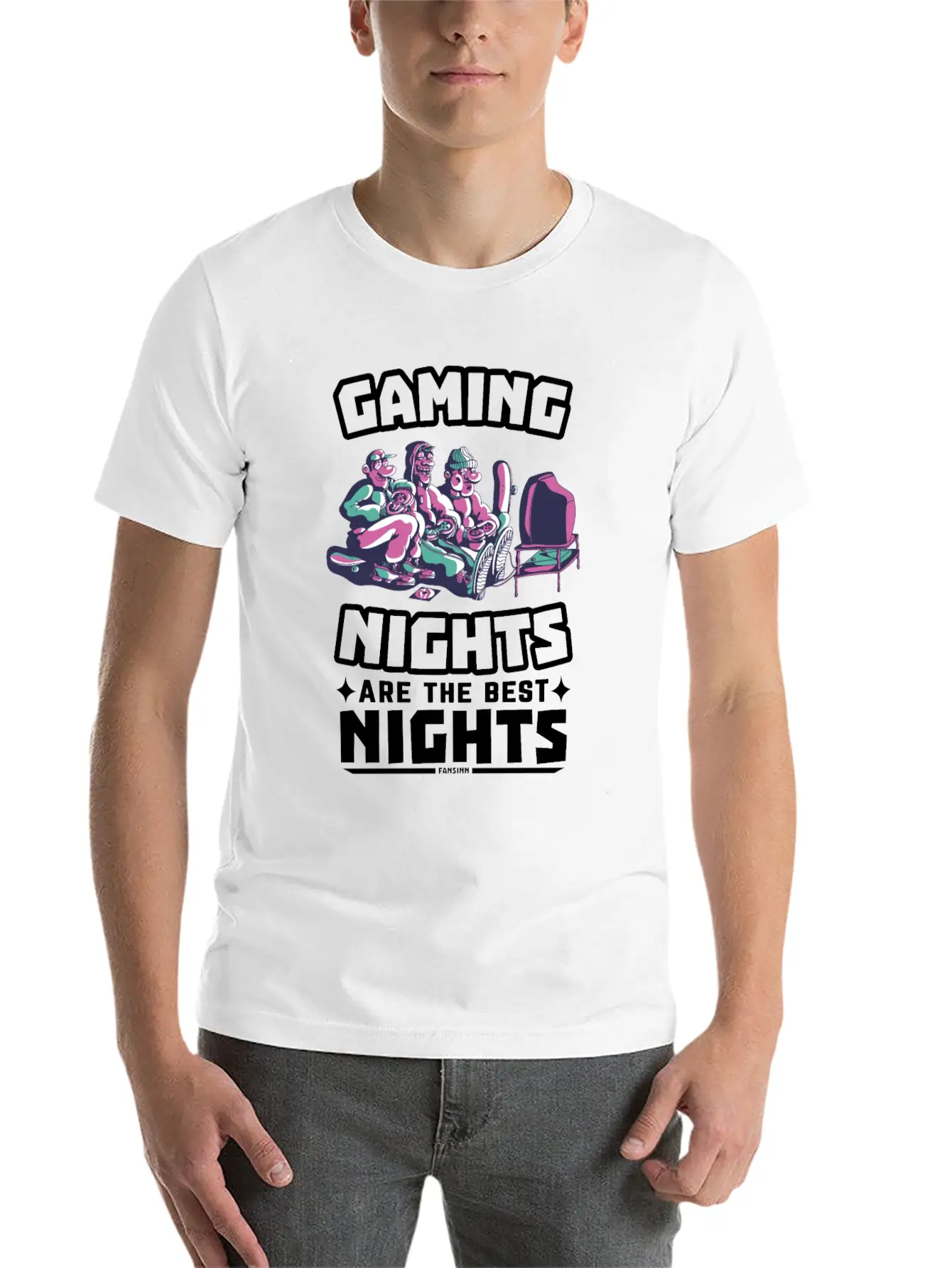 Gaming Stylish Everyday T-Shirt – Unisex Basic Cotton Tee