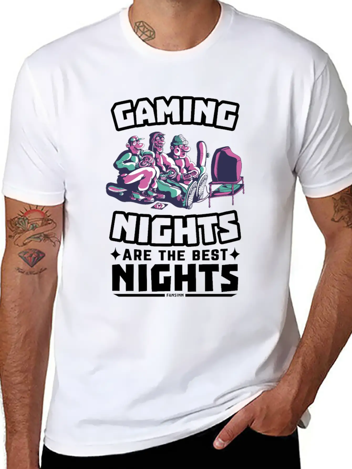 Gaming Stylish Everyday T-Shirt – Unisex Basic Cotton Tee