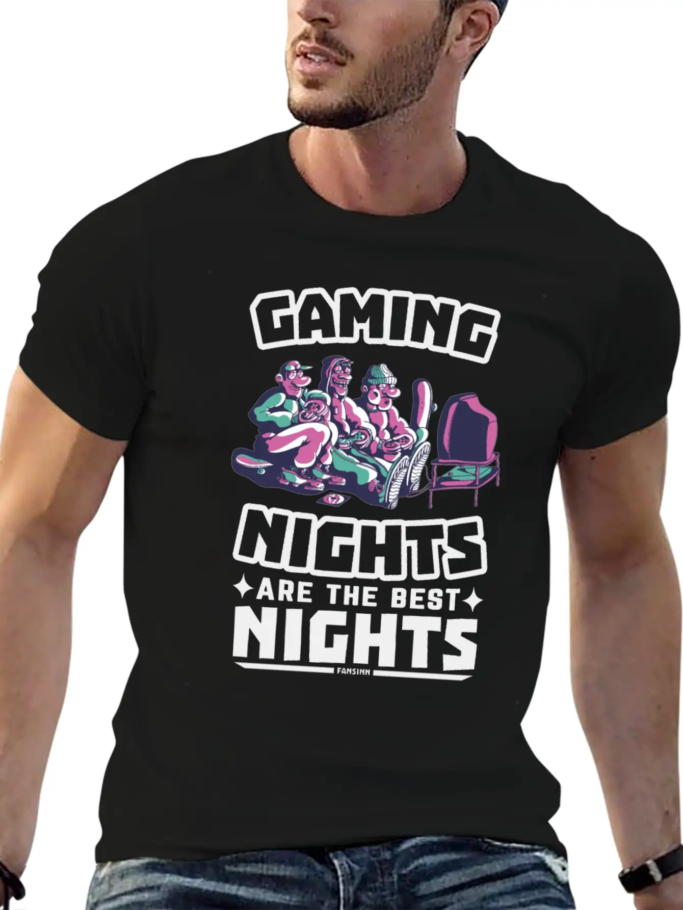 Gaming Stylish Everyday T-Shirt – Unisex Basic Cotton Tee