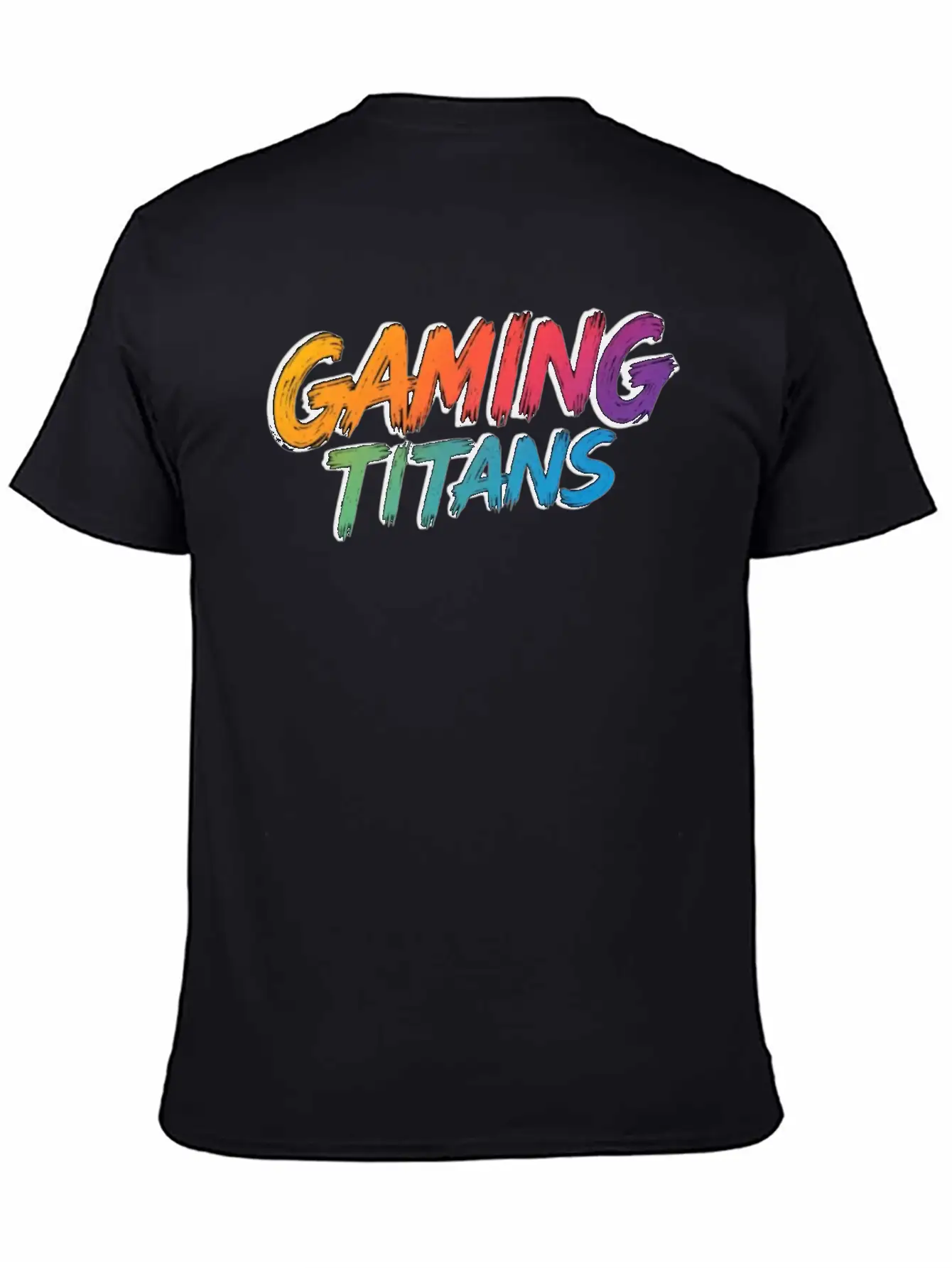 Gaming Titans Unisex Casual T-Shirt – Clean Design For Daily Comfort