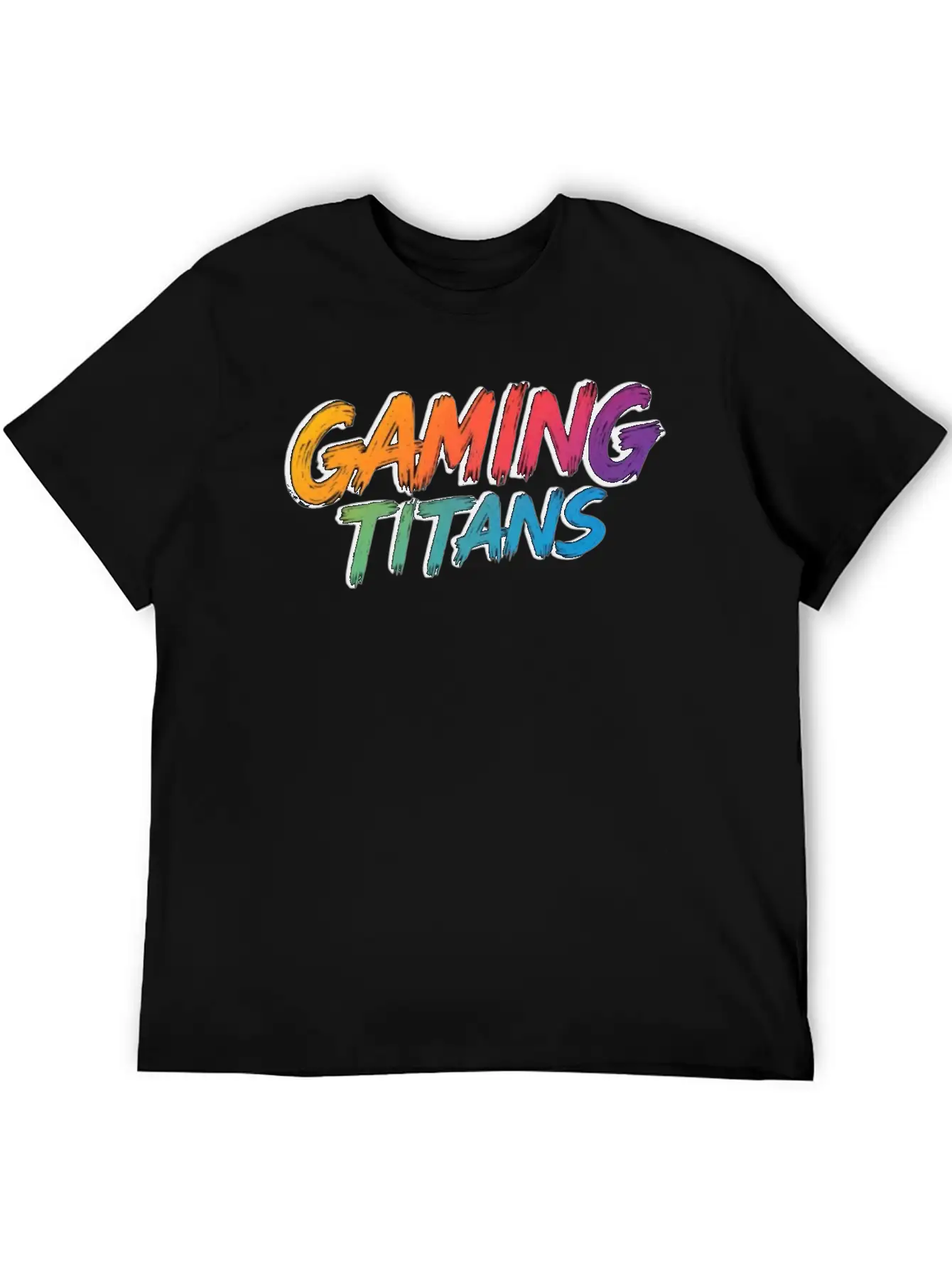 Gaming Titans Unisex Casual T-Shirt – Clean Design For Daily Comfort