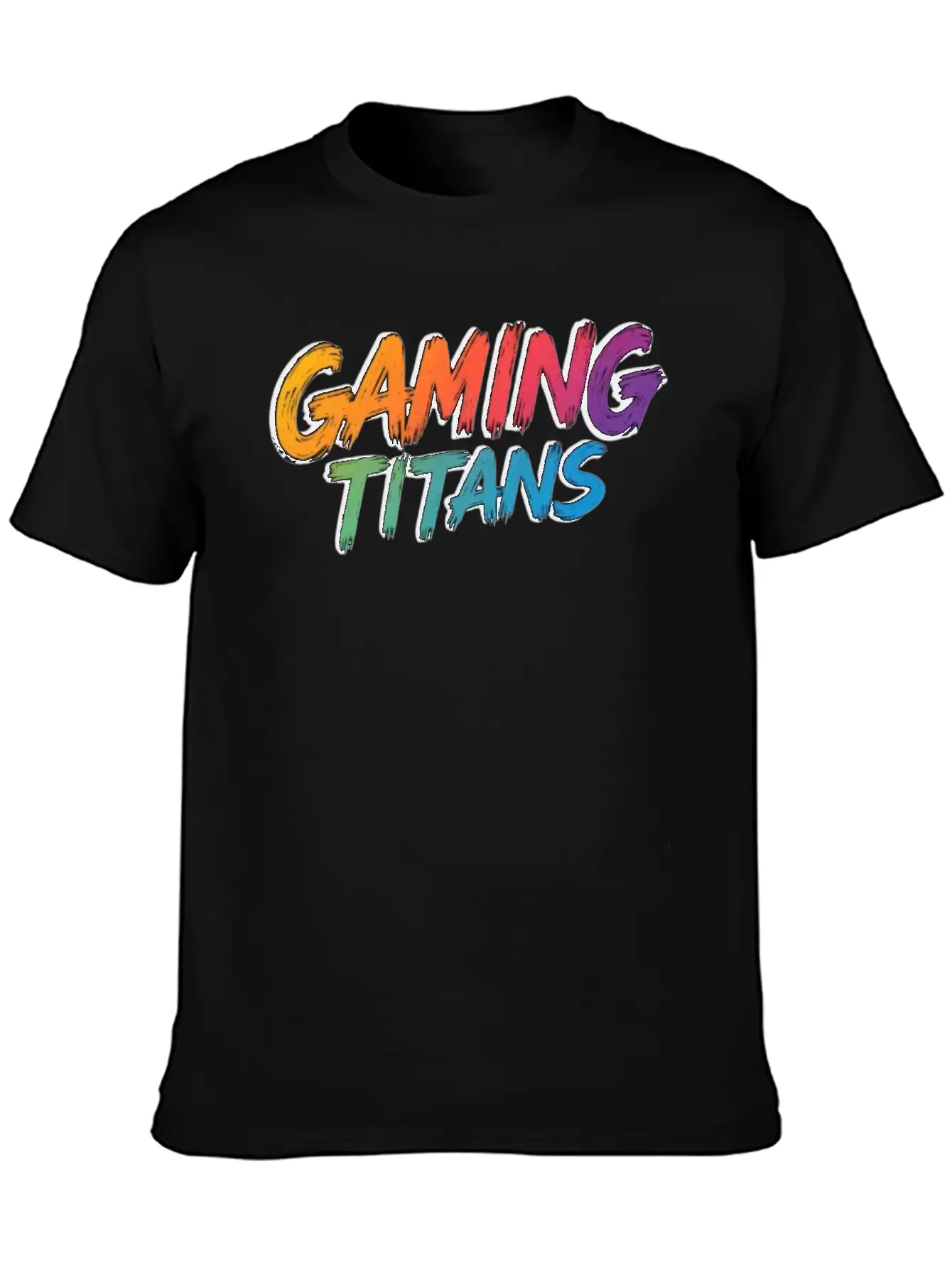 Gaming Titans Unisex Casual T-Shirt – Clean Design For Daily Comfort