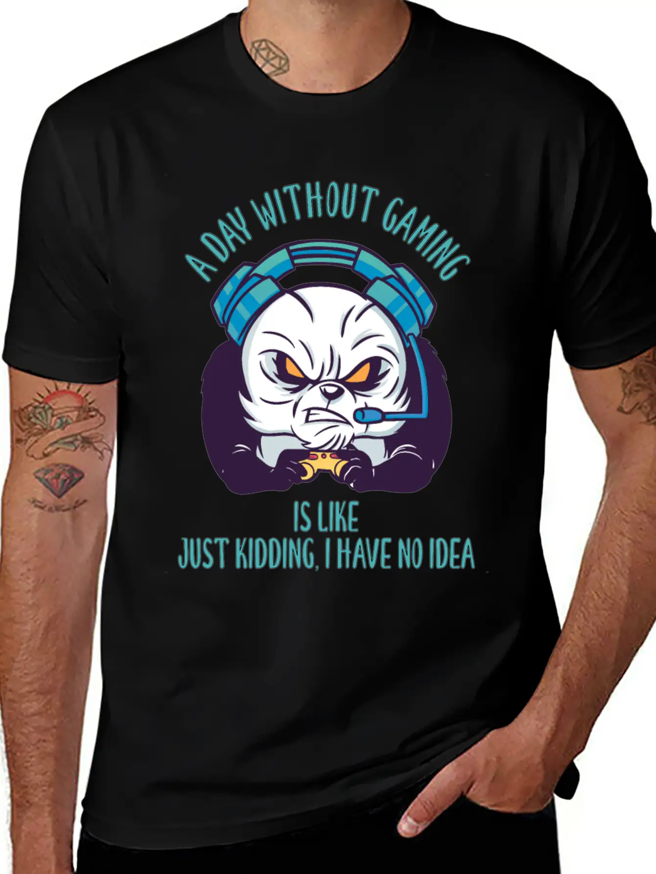 Gaming Unisex Casual T-Shirt – Clean Design For Daily Comfort