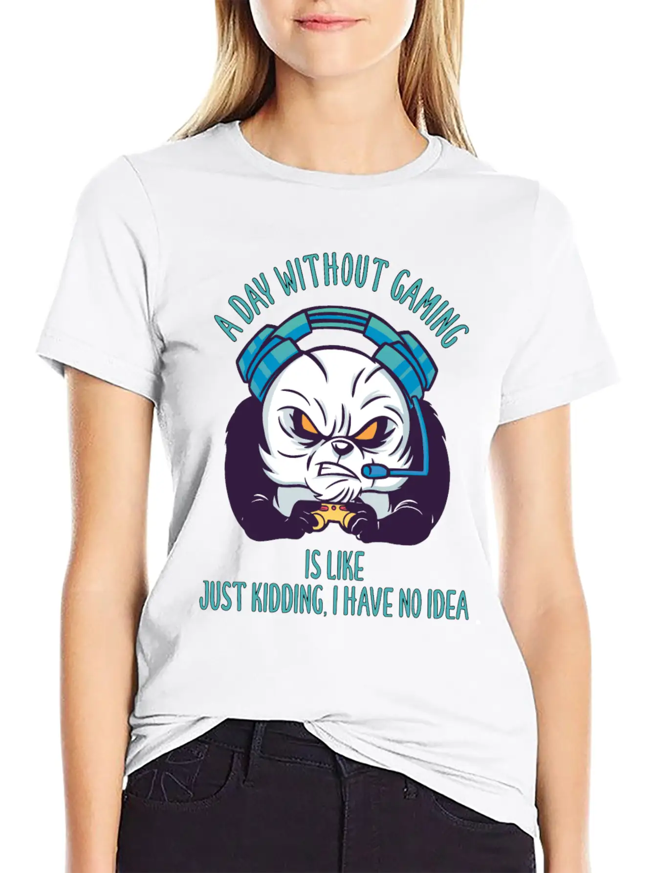Gaming Unisex Casual T-Shirt – Clean Design For Daily Comfort