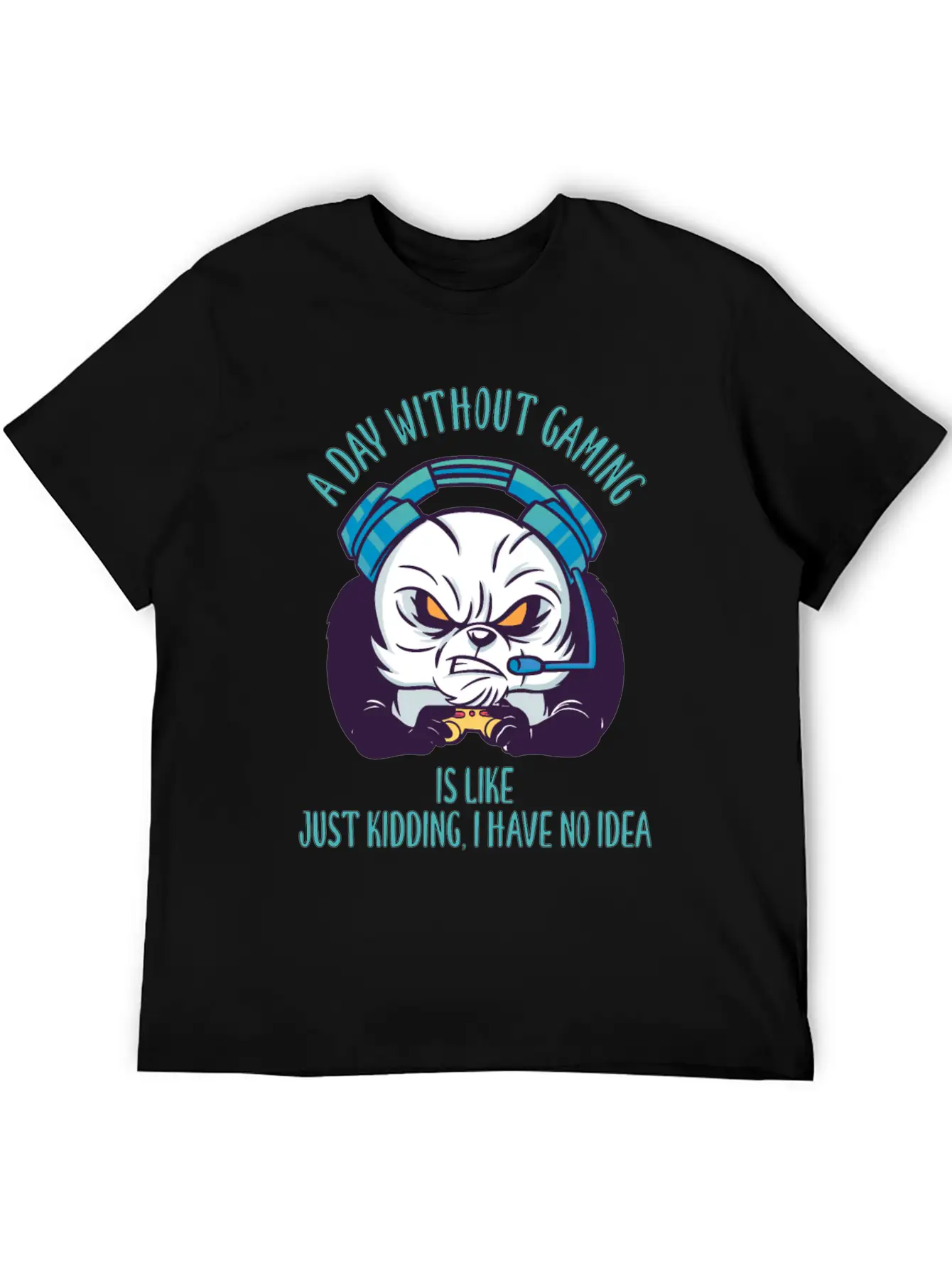 Gaming Unisex Casual T-Shirt – Clean Design For Daily Comfort