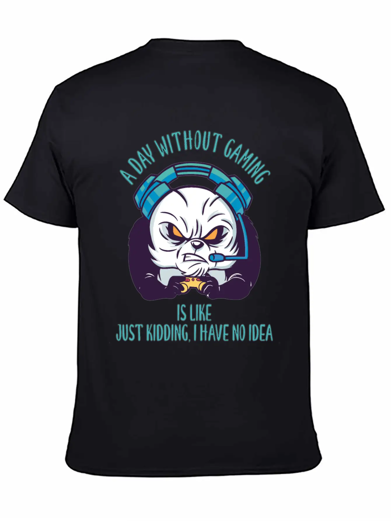 Gaming Unisex Casual T-Shirt – Clean Design For Daily Comfort