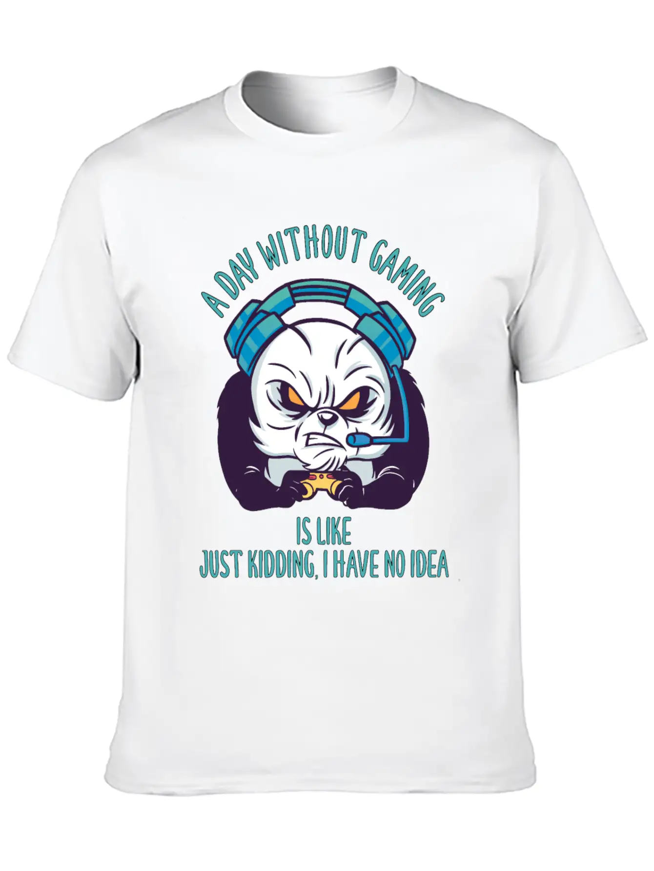 Gaming Unisex Casual T-Shirt – Clean Design For Daily Comfort