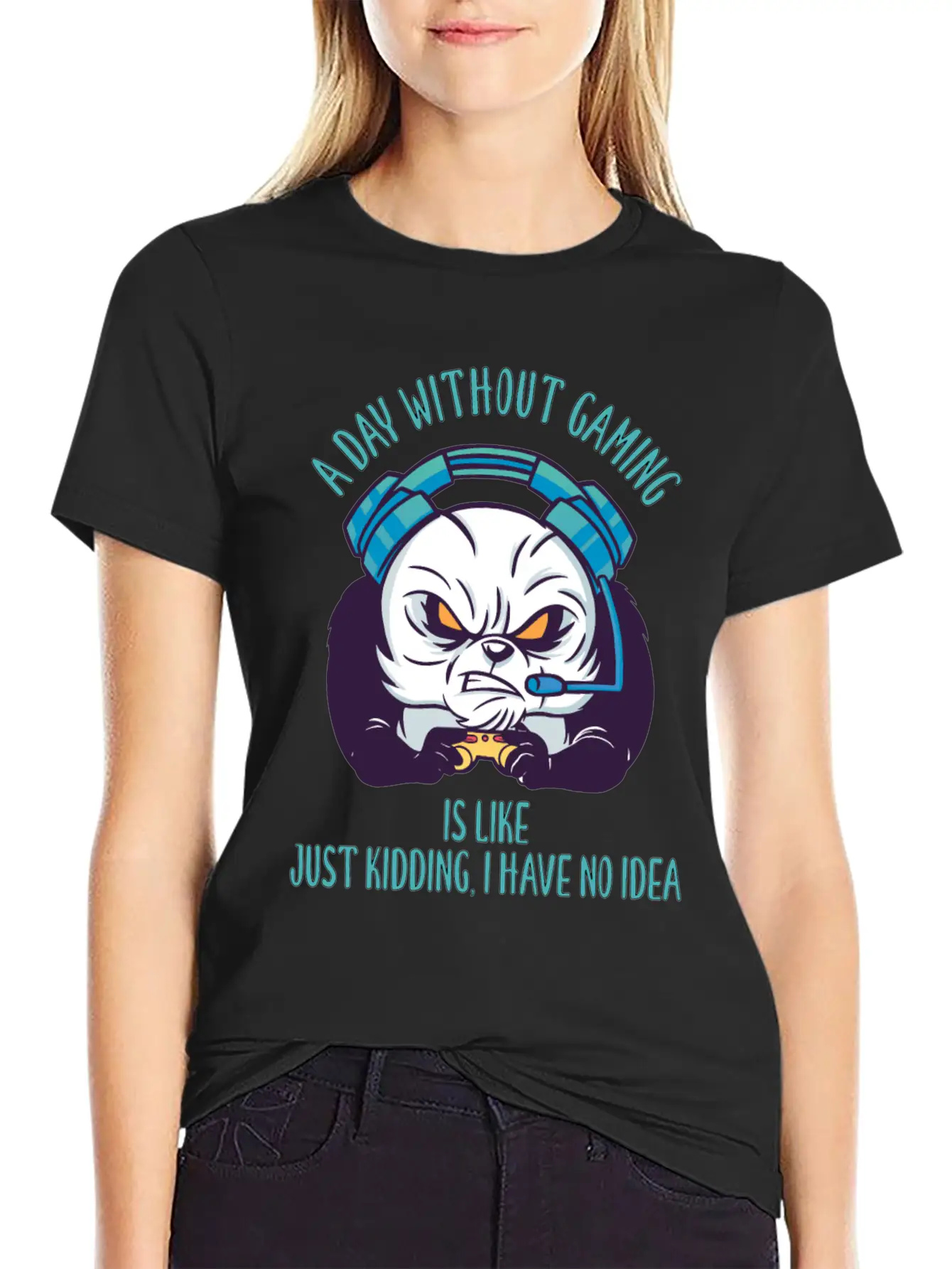 Gaming Unisex Casual T-Shirt – Clean Design For Daily Comfort