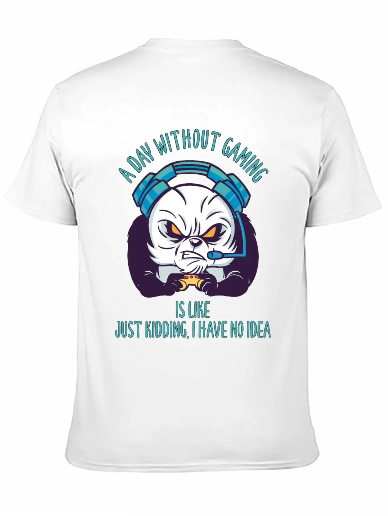 Gaming Unisex Casual T-Shirt – Clean Design For Daily Comfort