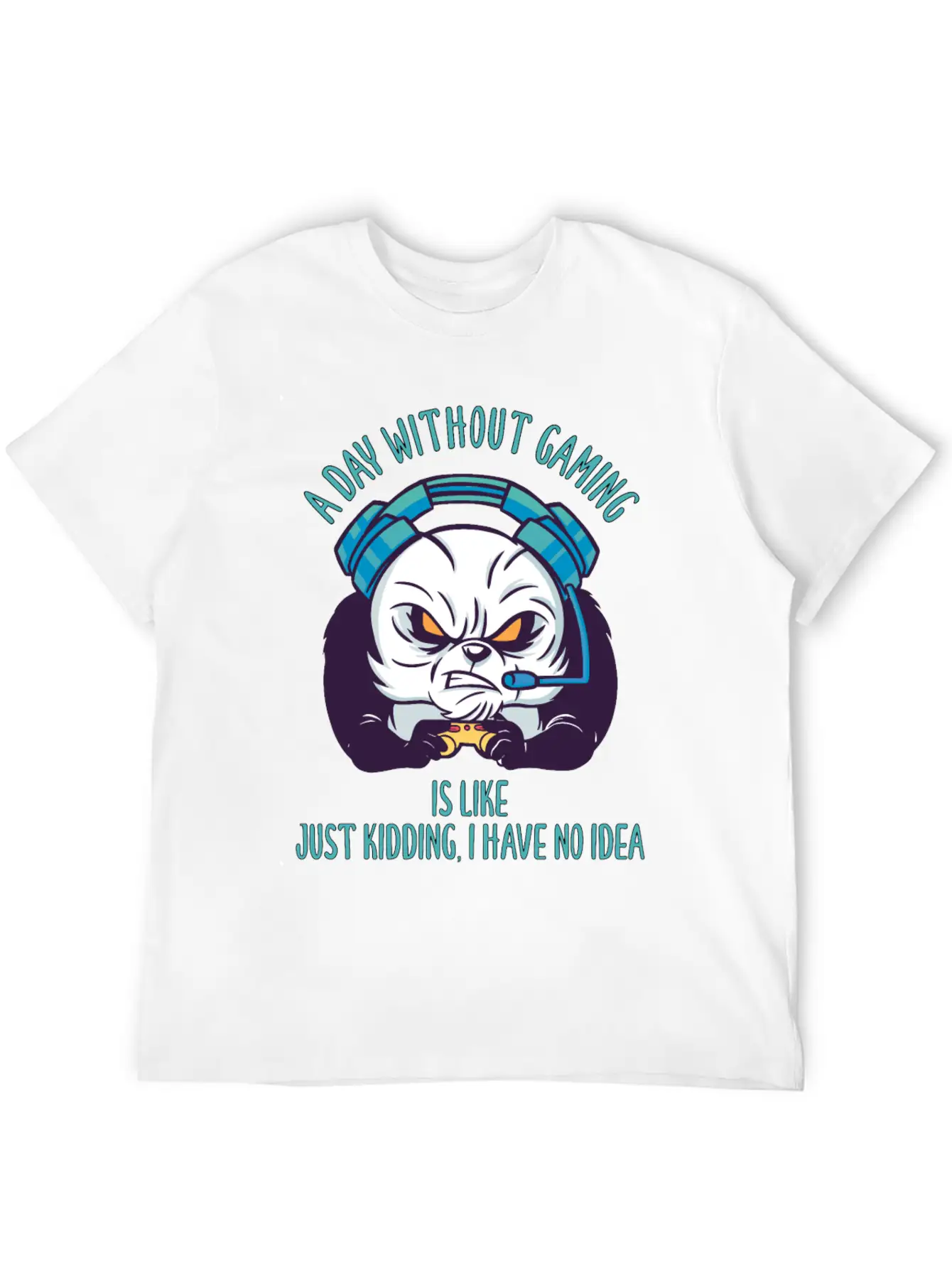 Gaming Unisex Casual T-Shirt – Clean Design For Daily Comfort