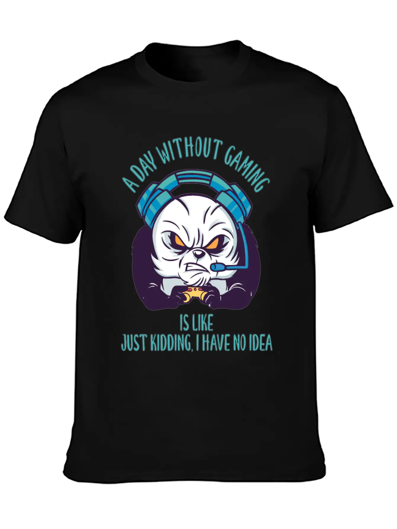 Gaming Unisex Casual T-Shirt – Clean Design For Daily Comfort