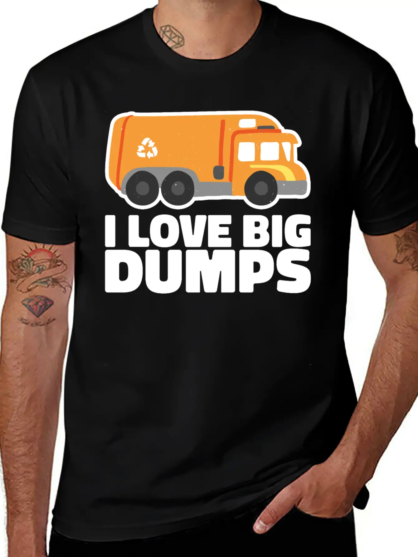 Garbage Truck Gifts For Boys & Toddlers Unisex Casual T-Shirt – Clean Design For Daily Comfort
