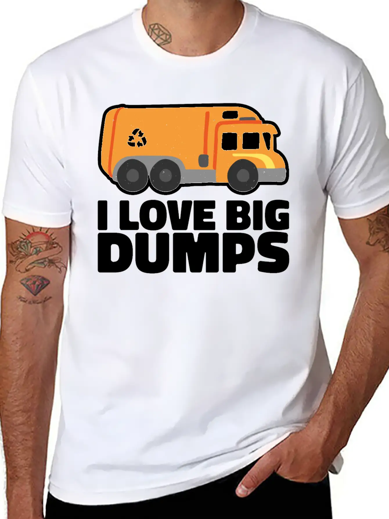 Garbage Truck Gifts For Boys & Toddlers Unisex Casual T-Shirt – Clean Design For Daily Comfort