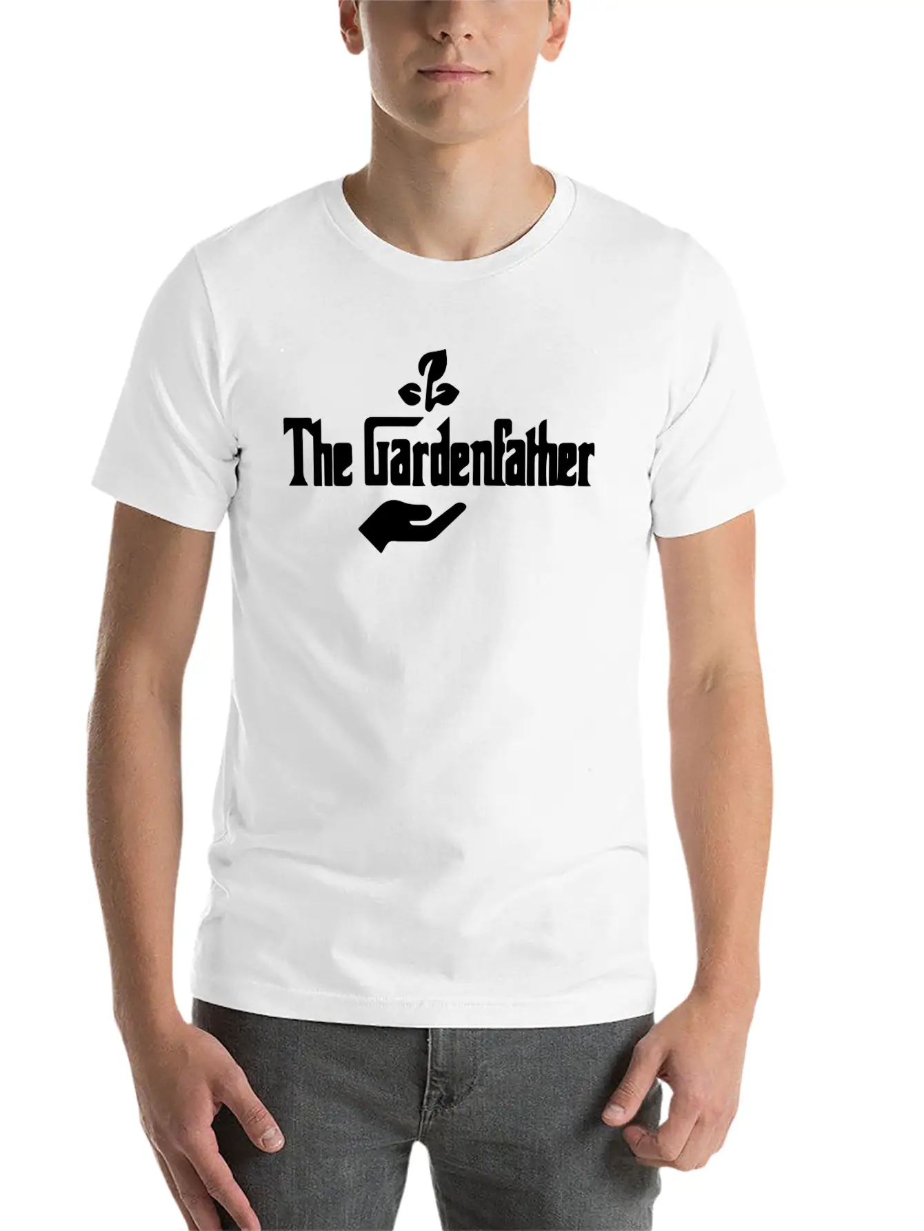 Garden Father Comfortable Minimalist Graphic Tee – Summer Style Essential