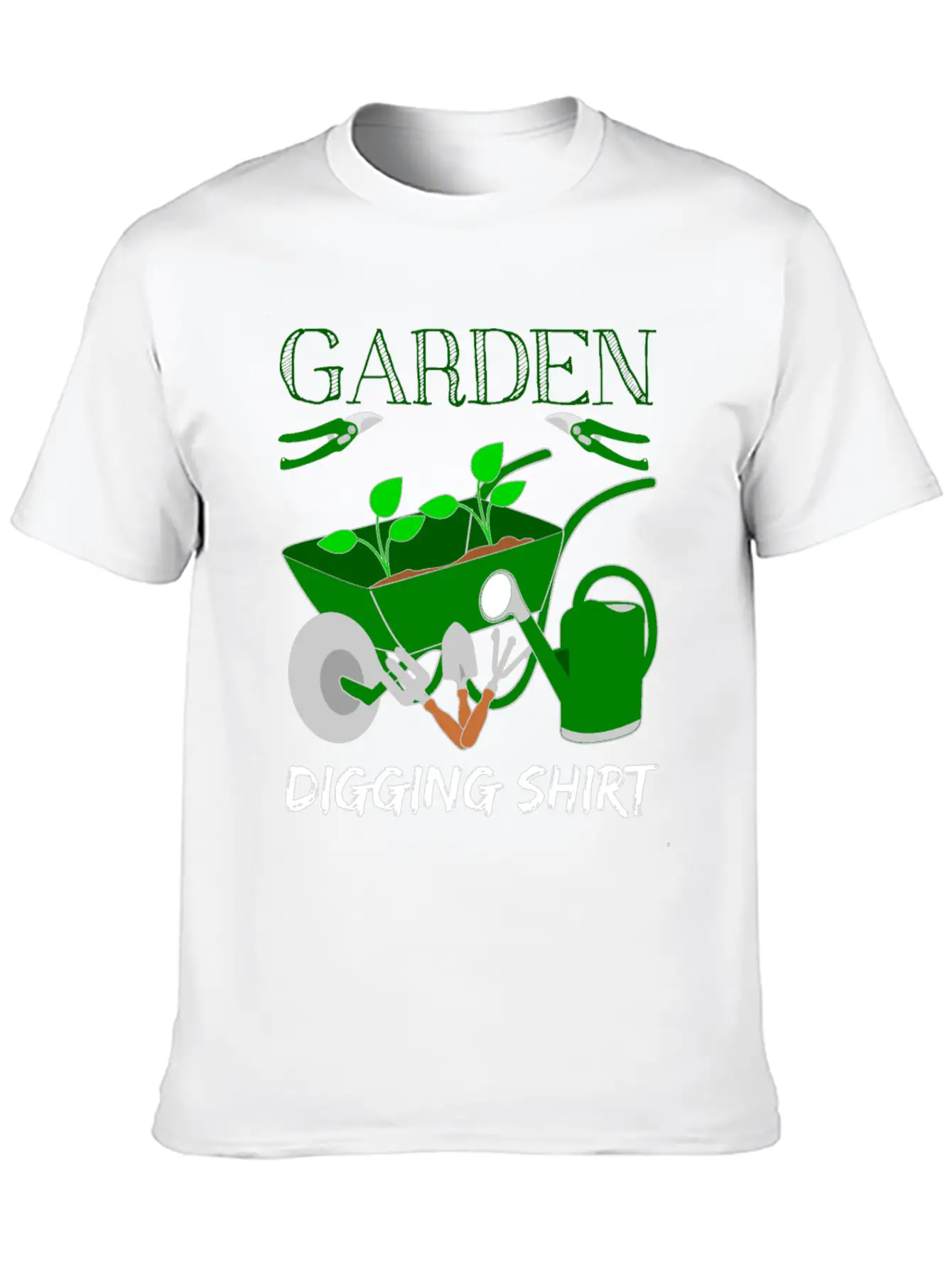 Garden Gardener Gardening Landscaping Essential Unisex Summer Tee – Soft Cotton Casual Fit