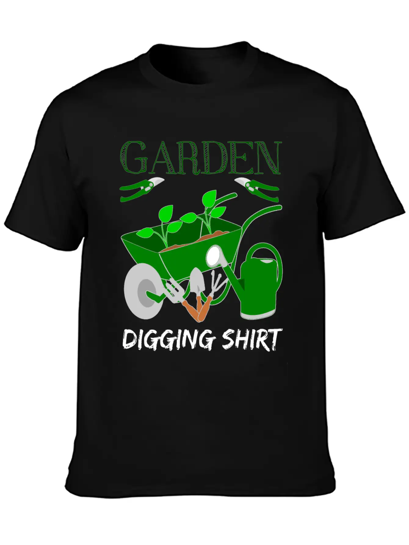 Garden Gardener Gardening Landscaping Essential Unisex Summer Tee – Soft Cotton Casual Fit