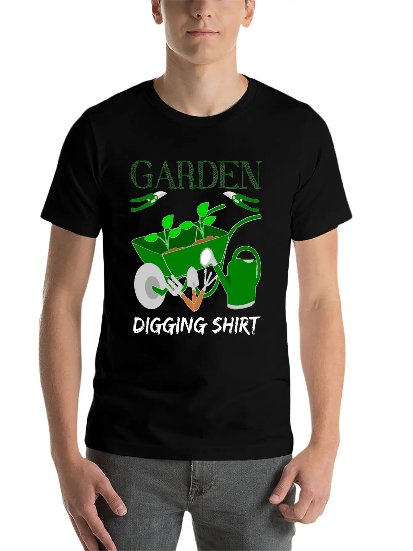 Garden Gardener Gardening Landscaping Essential Unisex Summer Tee – Soft Cotton Casual Fit