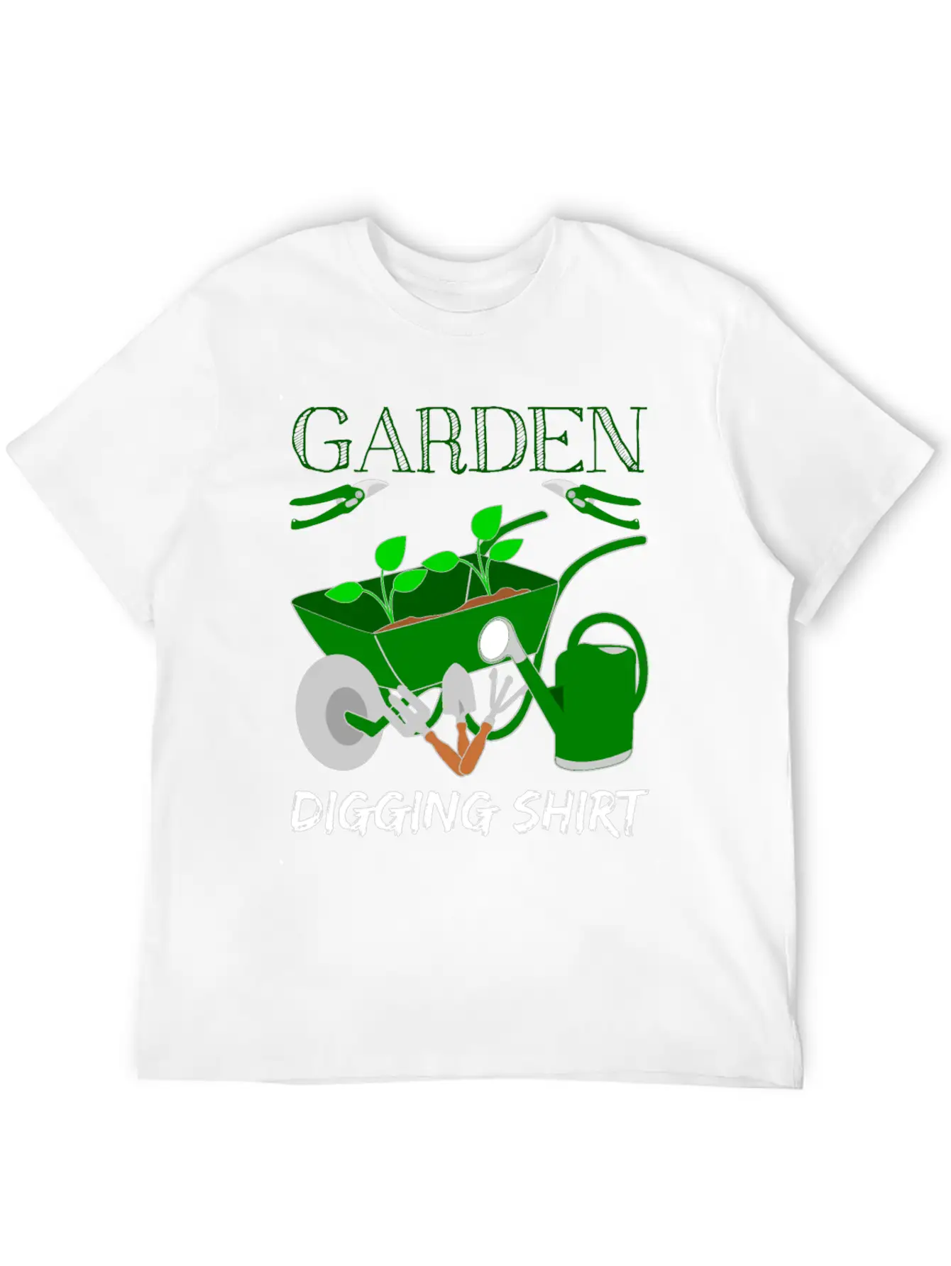 Garden Gardener Gardening Landscaping Essential Unisex Summer Tee – Soft Cotton Casual Fit