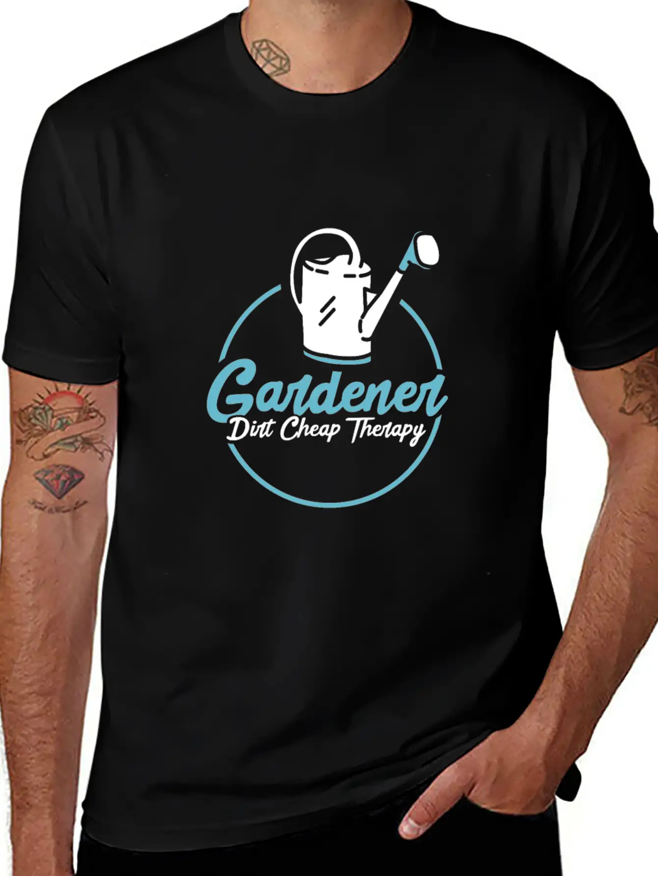 Gardener Dirt Cheap Therapy Essential Unisex Summer Tee – Soft Cotton Casual Fit