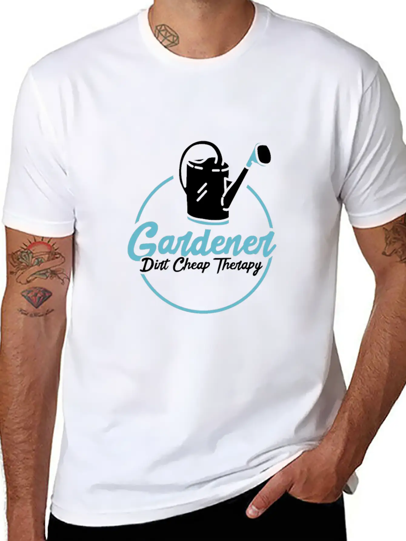 Gardener Dirt Cheap Therapy Essential Unisex Summer Tee – Soft Cotton Casual Fit