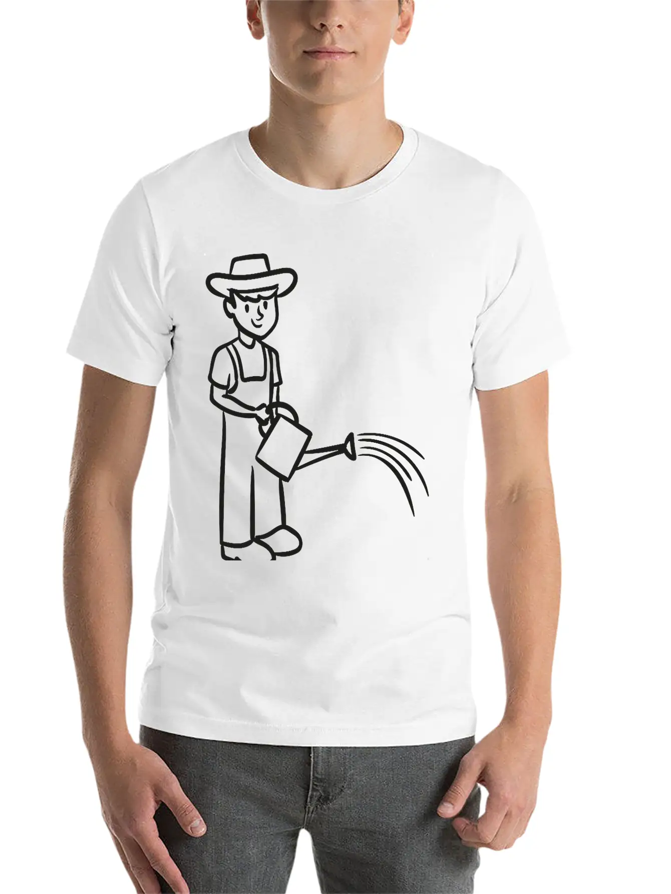Gardener Essential Unisex Summer Tee – Soft Cotton Casual Fit