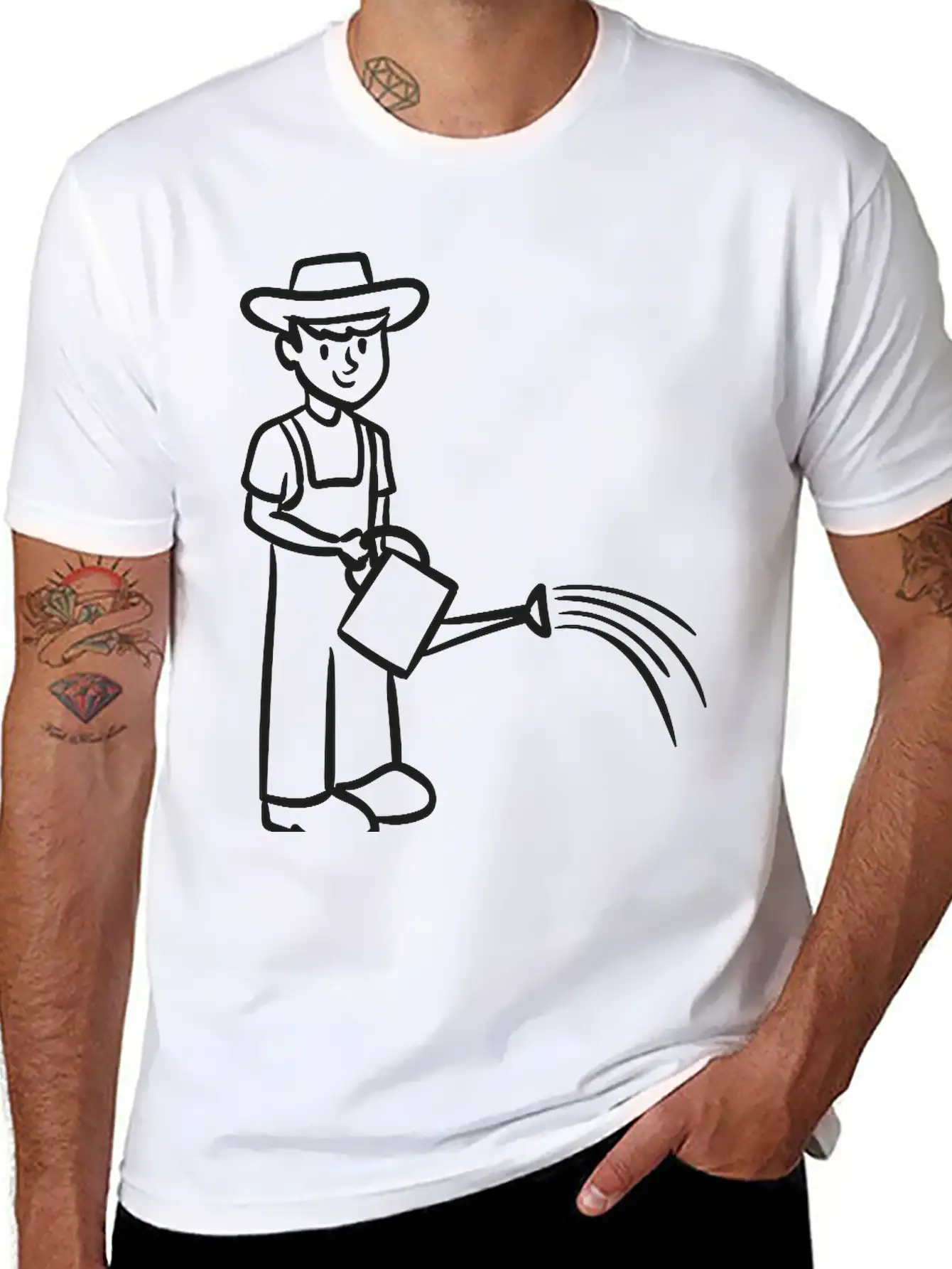 Gardener Essential Unisex Summer Tee – Soft Cotton Casual Fit