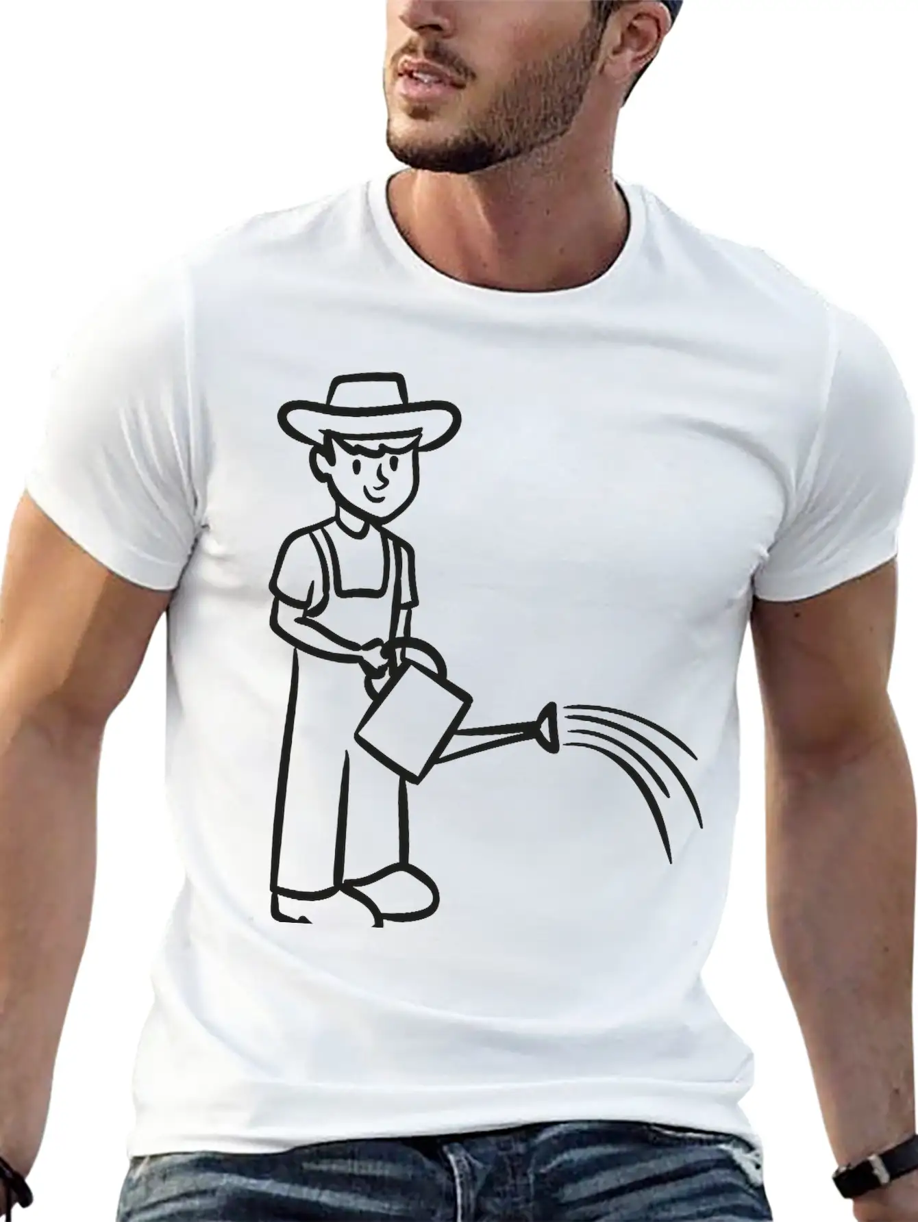 Gardener Essential Unisex Summer Tee – Soft Cotton Casual Fit