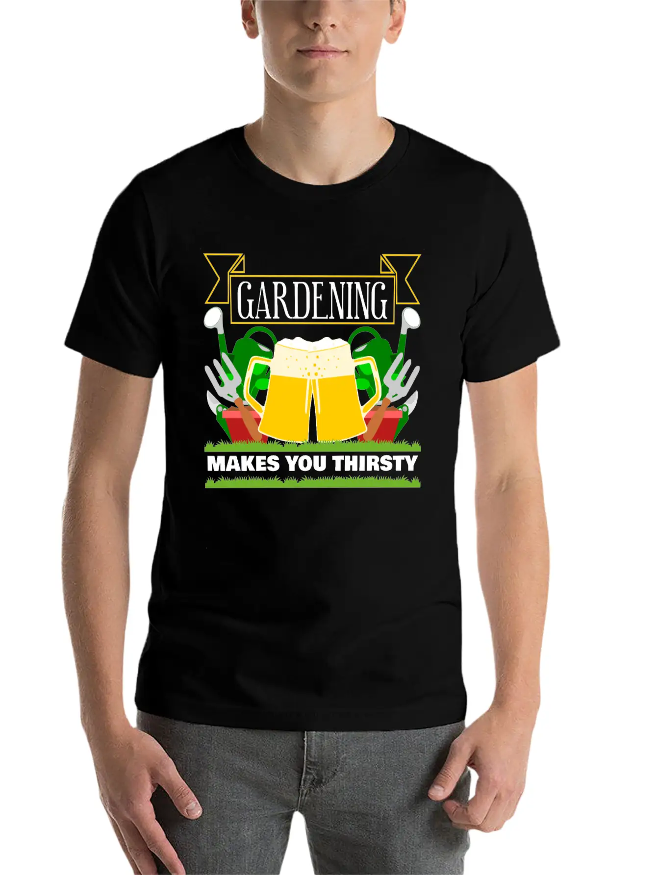 Gardener Gardening Garden Basic Graphic T-Shirt – Daily Comfort In Soft Cotton