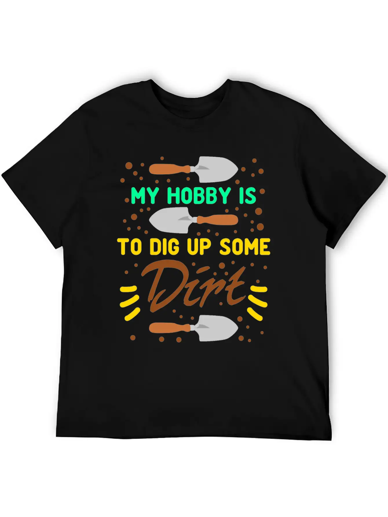 Gardener Gardening Landscaping Garden Unisex Short Sleeve Soft Cotton T-Shirt – Casual Everyday Wear