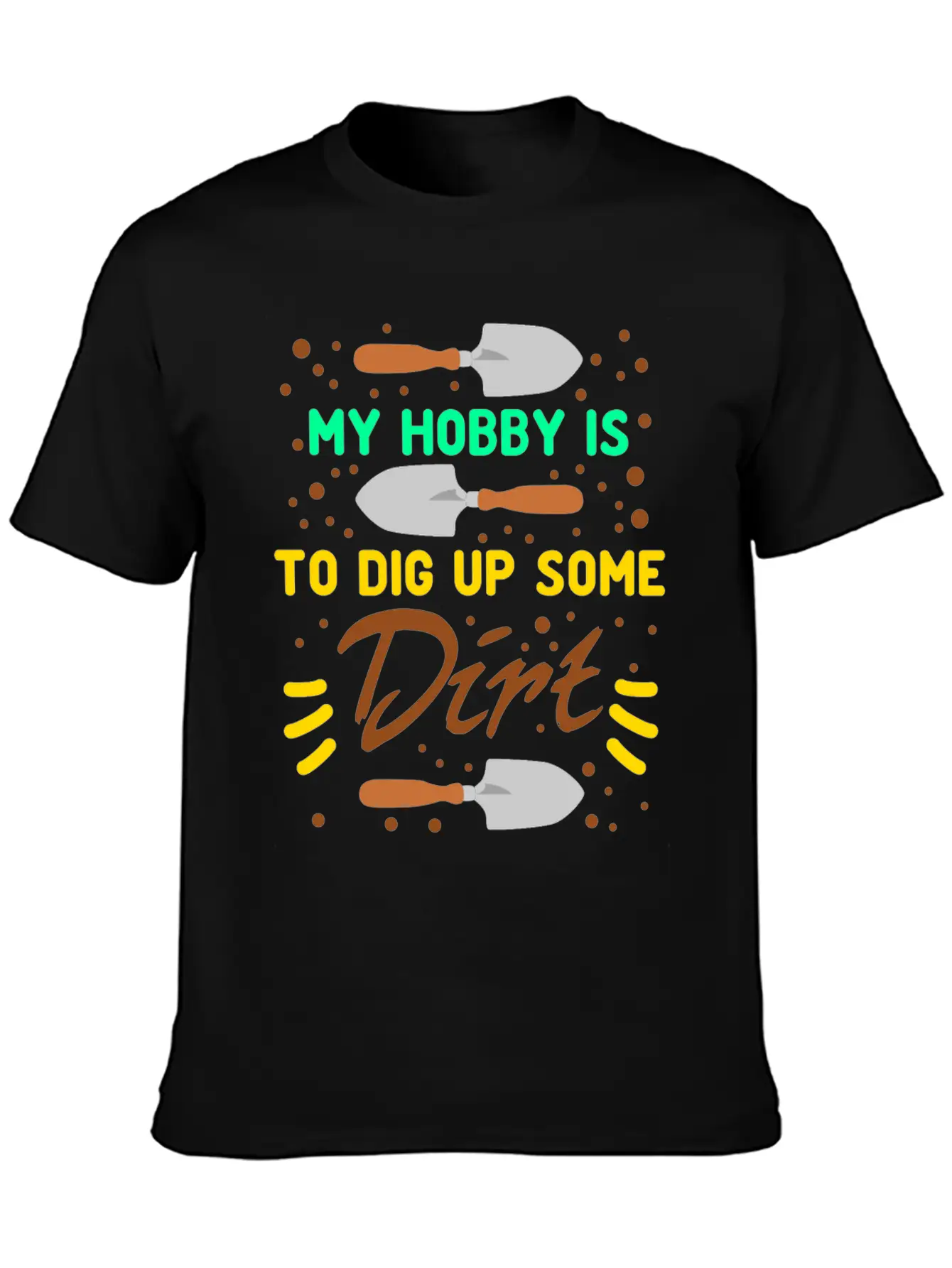 Gardener Gardening Landscaping Garden Unisex Short Sleeve Soft Cotton T-Shirt – Casual Everyday Wear