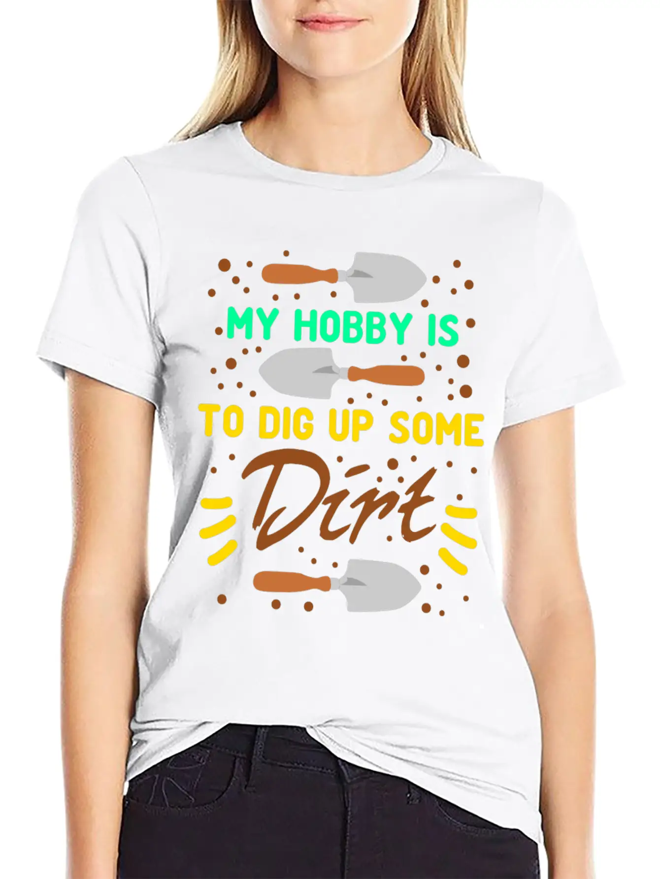 Gardener Gardening Landscaping Garden Unisex Short Sleeve Soft Cotton T-Shirt – Casual Everyday Wear