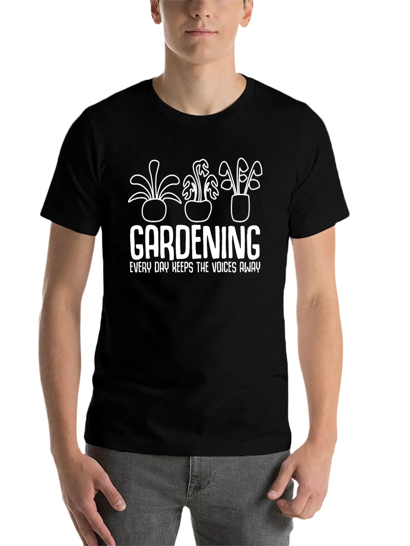 Gardener Gardening Plants Garden Stylish Everyday T-Shirt – Unisex Basic Cotton Tee