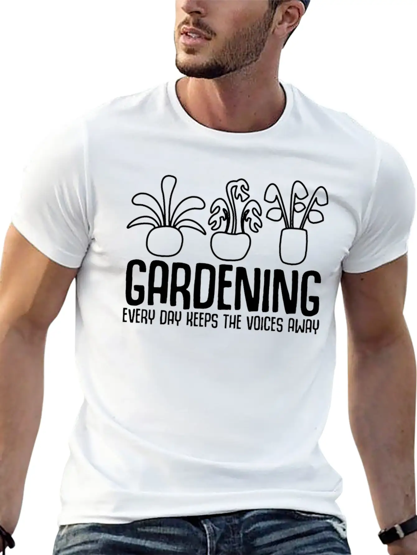 Gardener Gardening Plants Garden Stylish Everyday T-Shirt – Unisex Basic Cotton Tee