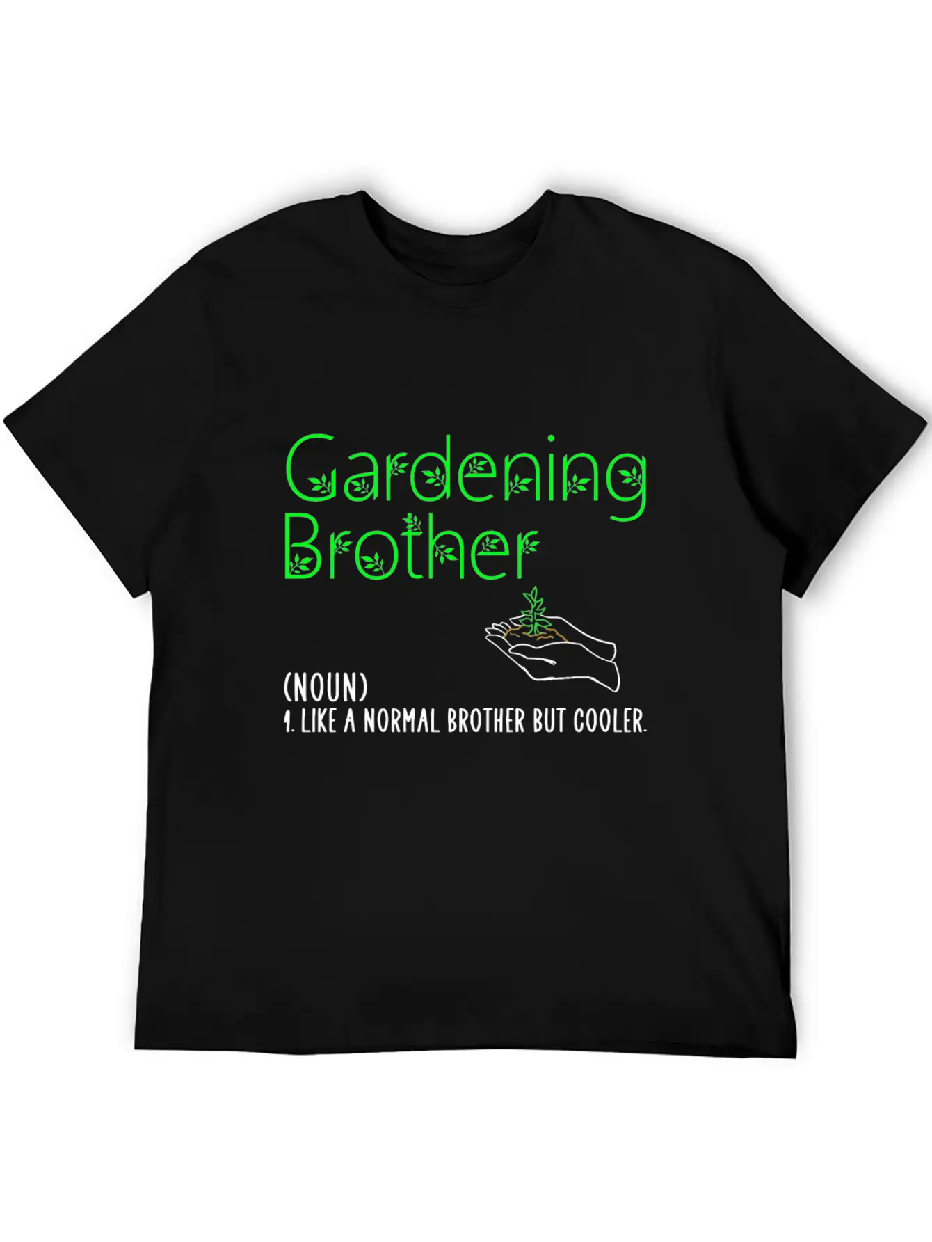 Gardening Brother Unisex Short Sleeve Soft Cotton T-Shirt – Casual Everyday Wear