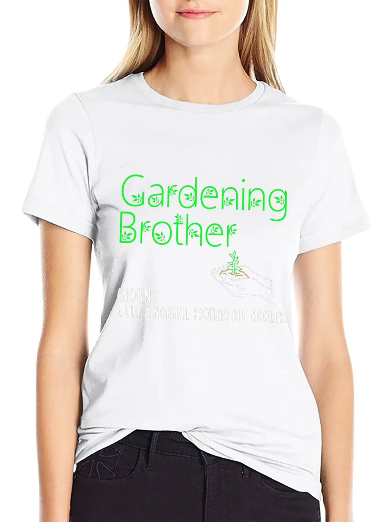 Gardening Brother Unisex Short Sleeve Soft Cotton T-Shirt – Casual Everyday Wear