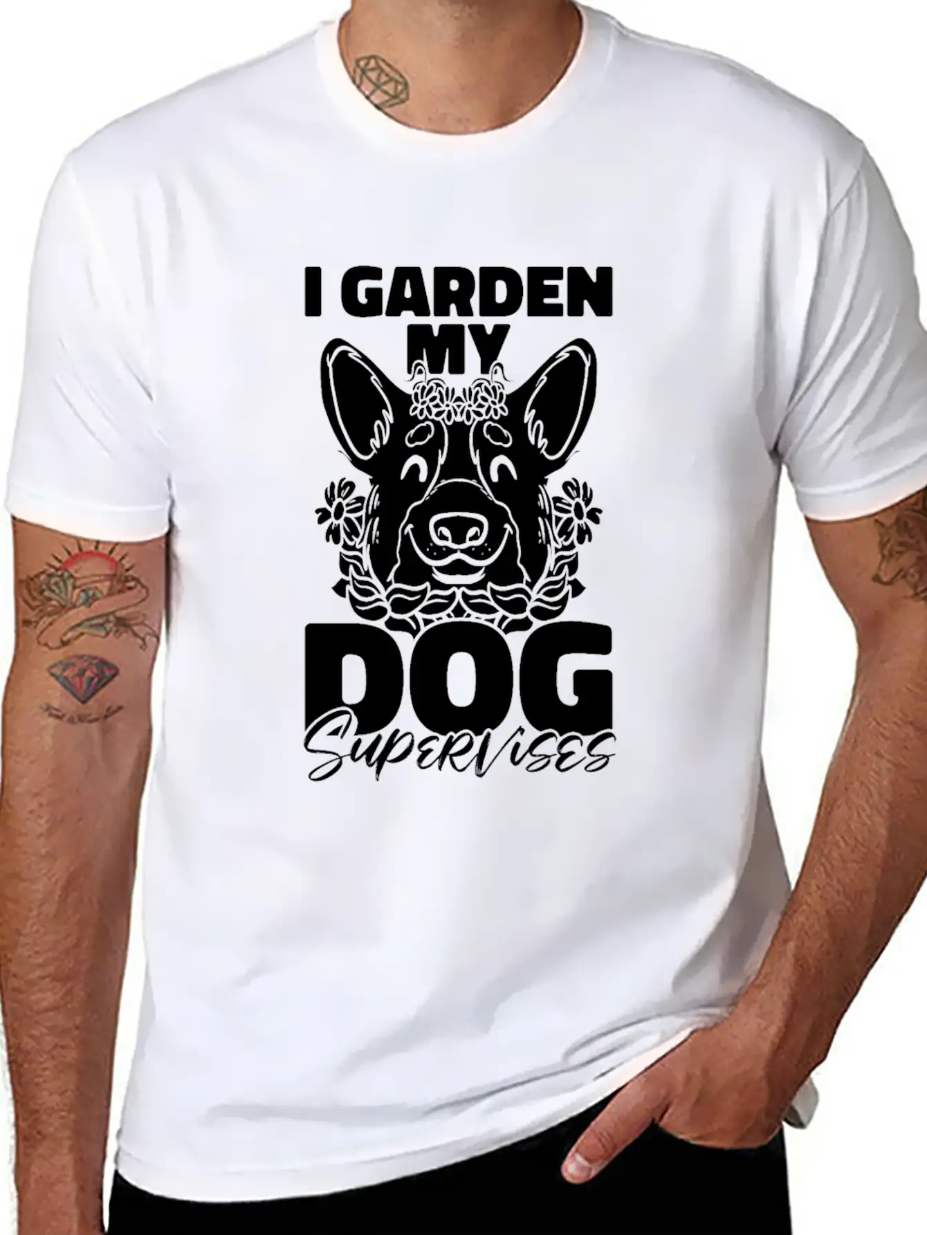 Gardening Gardener Gardening Dog Comfortable Minimalist Graphic Tee – Summer Style Essential