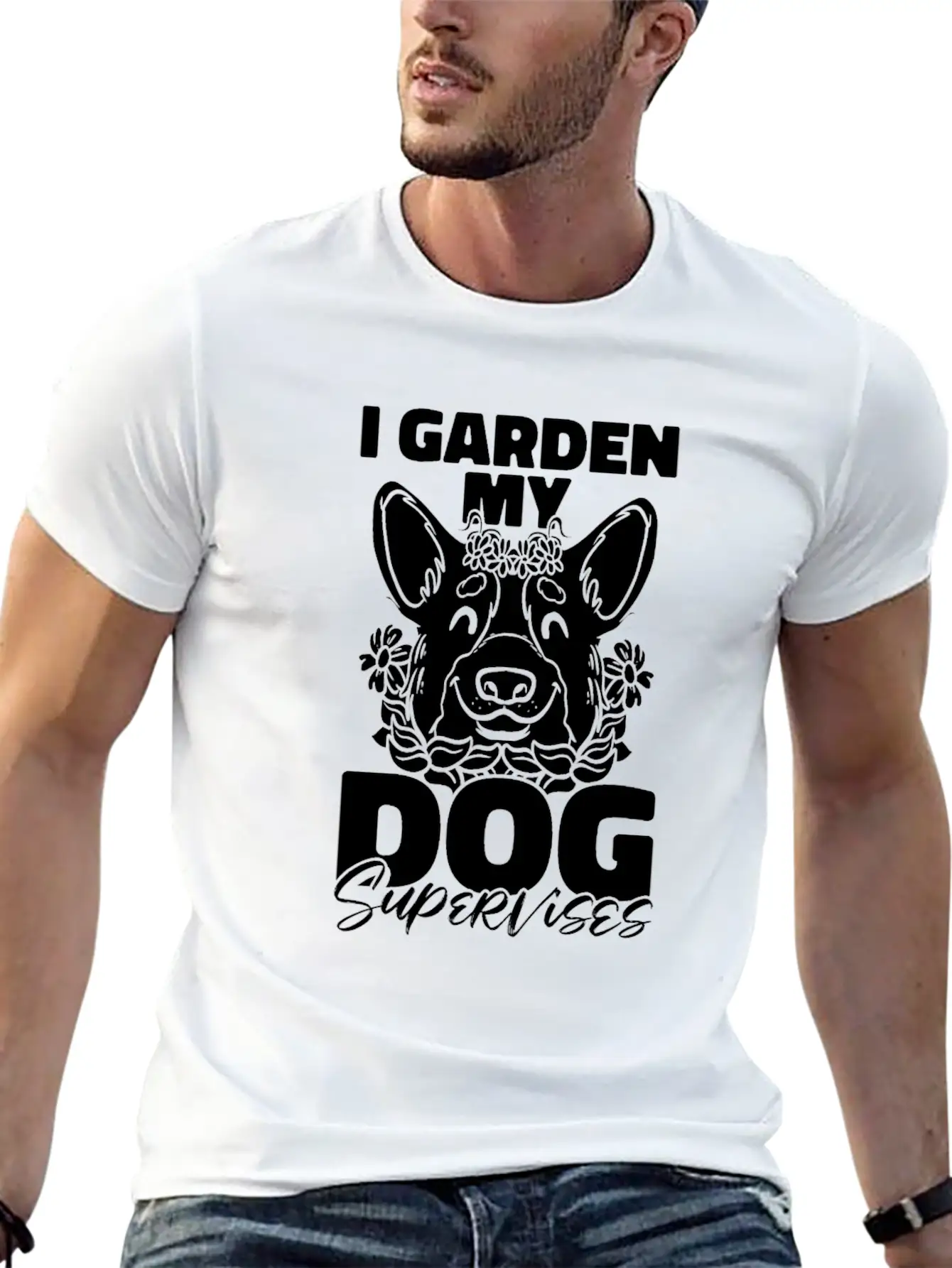 Gardening Gardener Gardening Dog Comfortable Minimalist Graphic Tee – Summer Style Essential