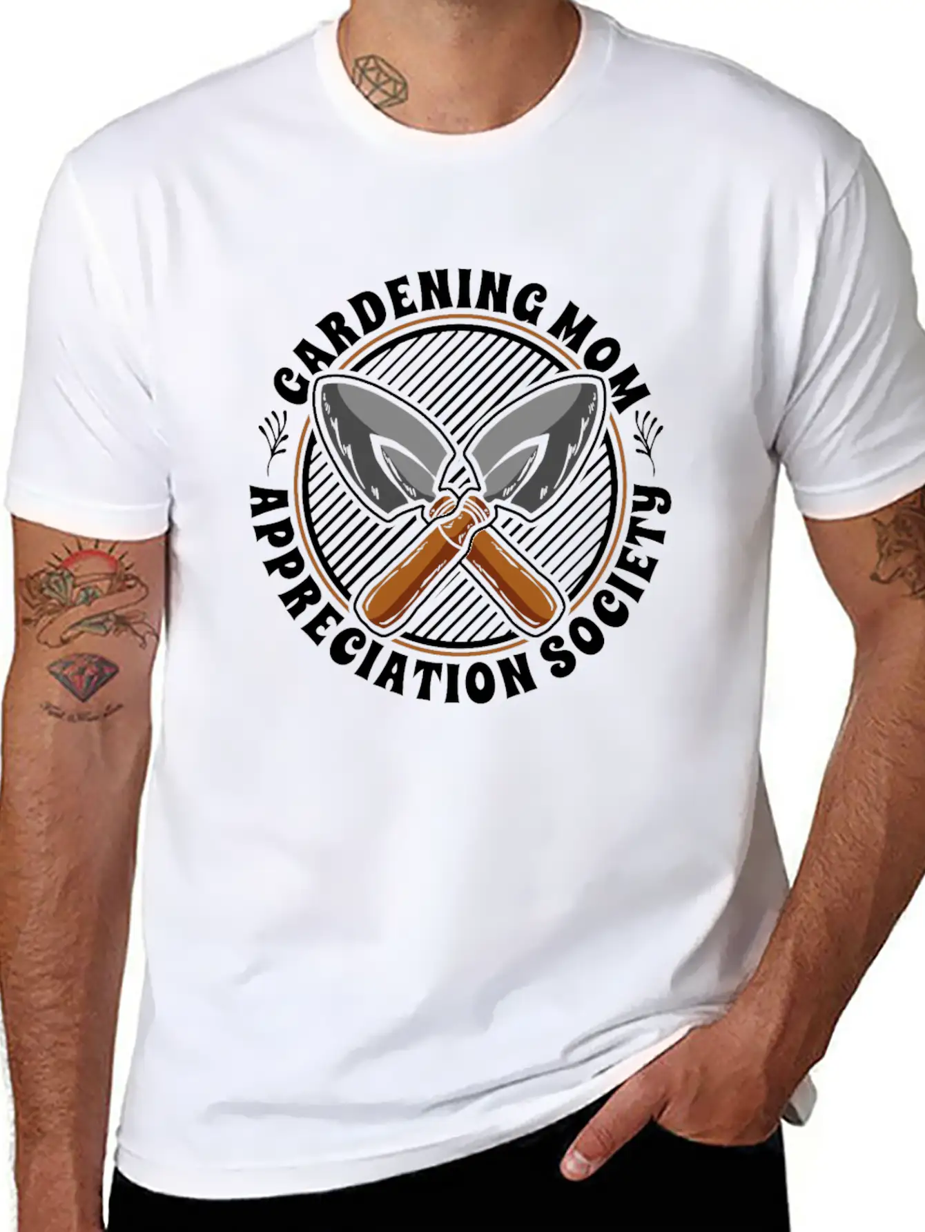 Gardening Gardener Spade Gardening Mom Timeless Short Sleeve Tee – Comfy And Minimalist Design