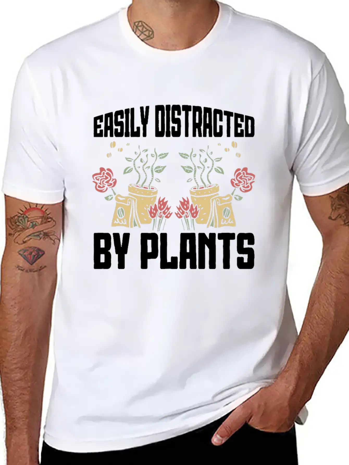 Gardening Horticulture Gardener Unisex Short Sleeve Soft Cotton T-Shirt – Casual Everyday Wear