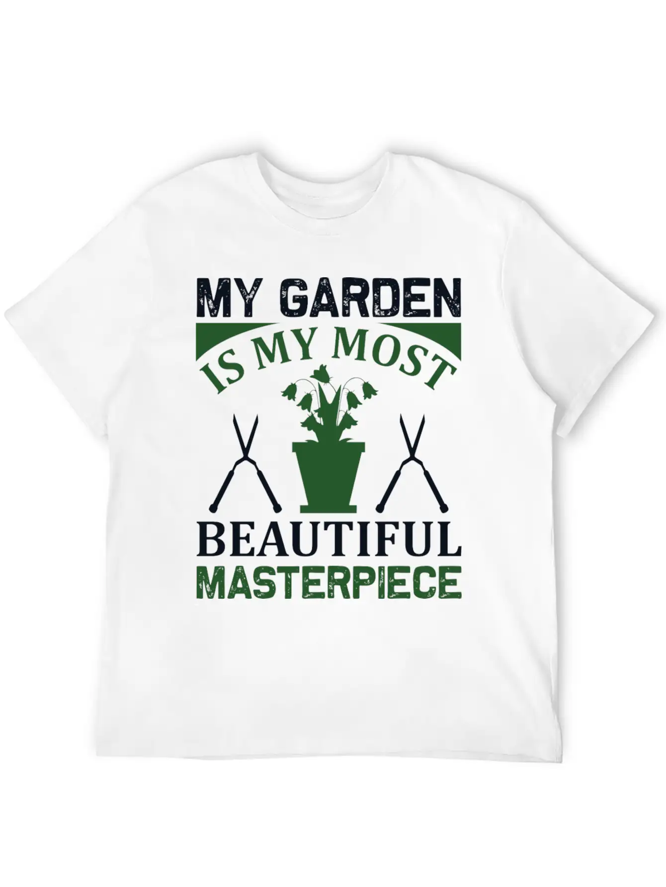 Gardening My Garden Comfortable Minimalist Graphic Tee – Summer Style Essential