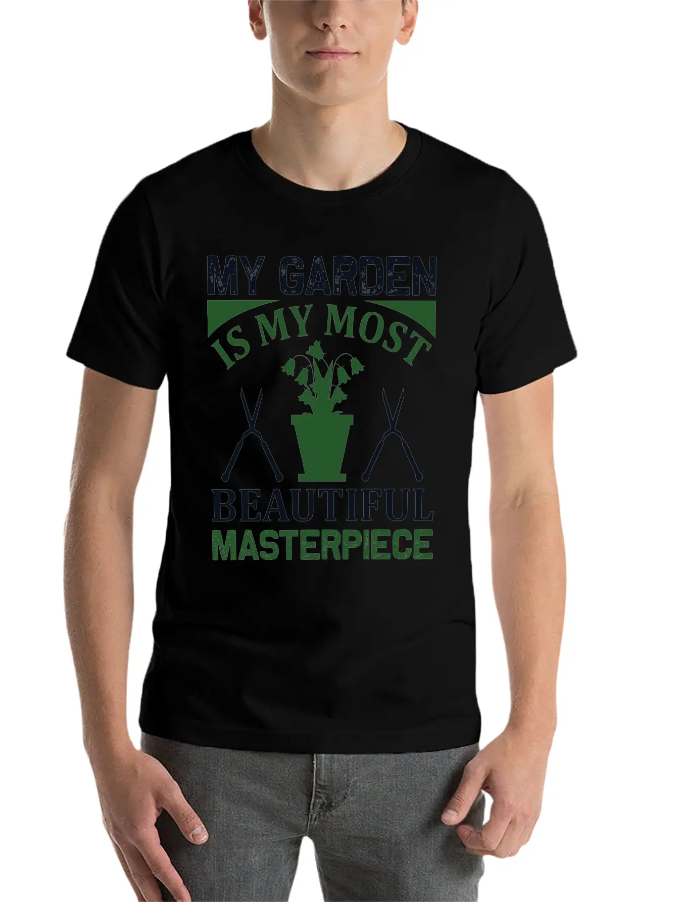 Gardening My Garden Comfortable Minimalist Graphic Tee – Summer Style Essential
