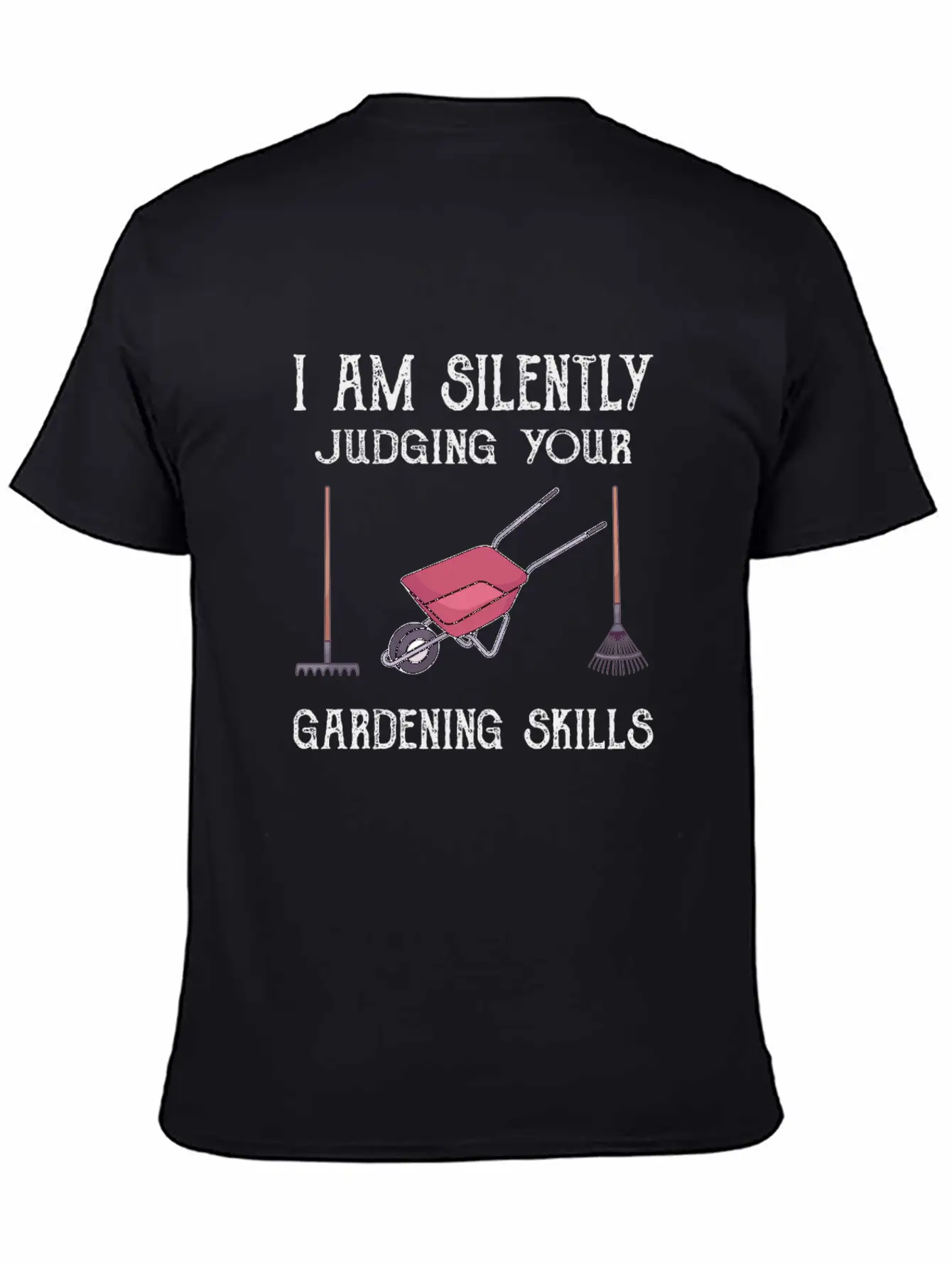 GARDENING: Silently Judging Your Gardening Skills Comfortable Minimalist Graphic Tee – Summer Style Essential