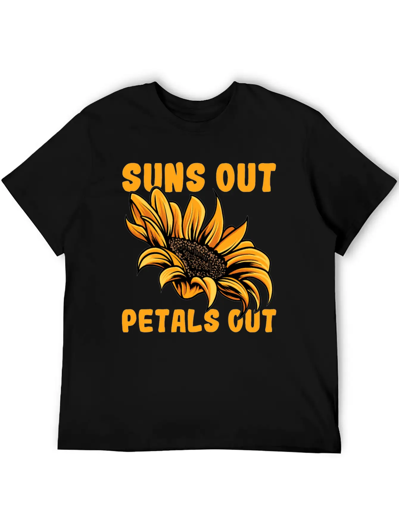 Gardening Sunflower Flowers Stylish Everyday T-Shirt – Unisex Basic Cotton Tee