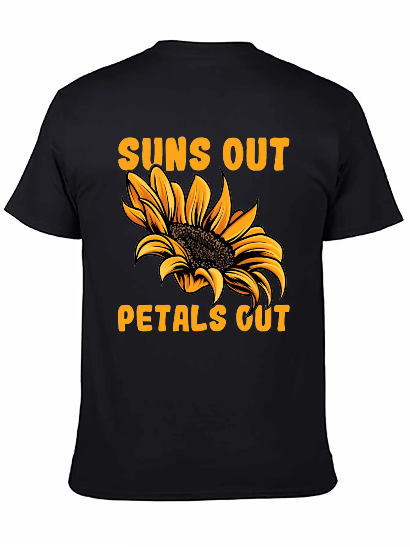 Gardening Sunflower Flowers Stylish Everyday T-Shirt – Unisex Basic Cotton Tee