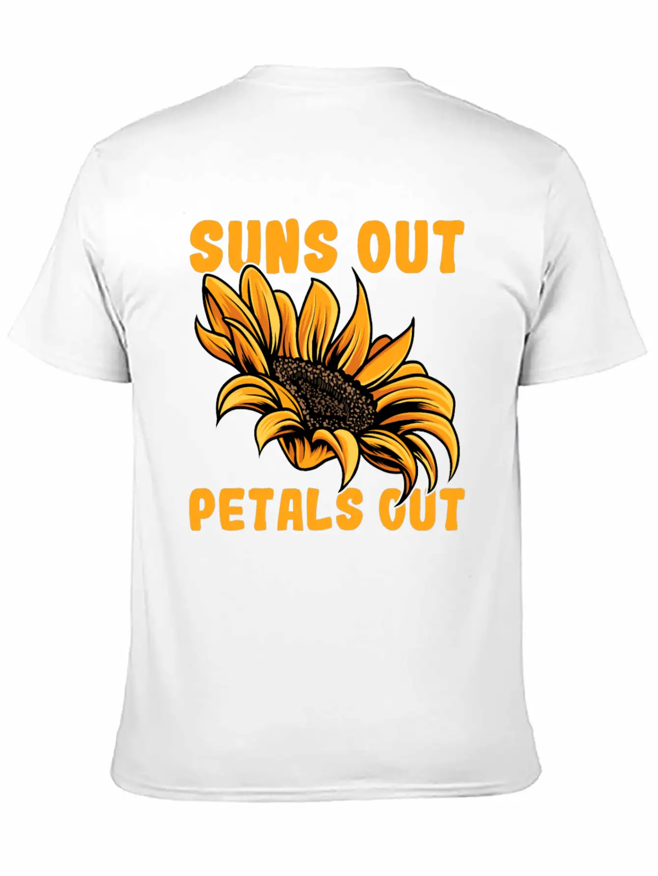 Gardening Sunflower Flowers Stylish Everyday T-Shirt – Unisex Basic Cotton Tee