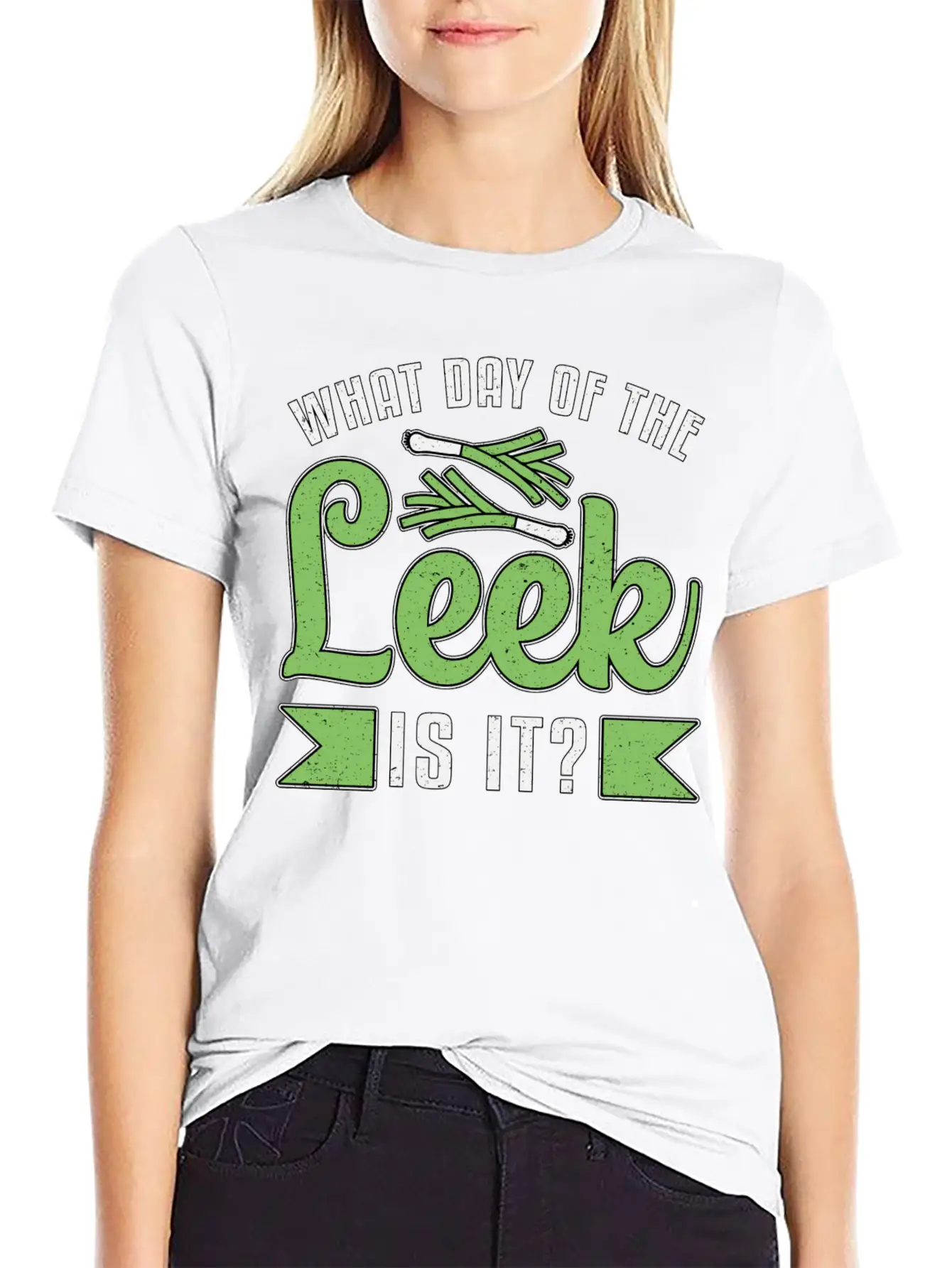 Gardening What Day Of The Leek Gardener Garden Unisex Casual T-Shirt – Clean Design For Daily Comfort