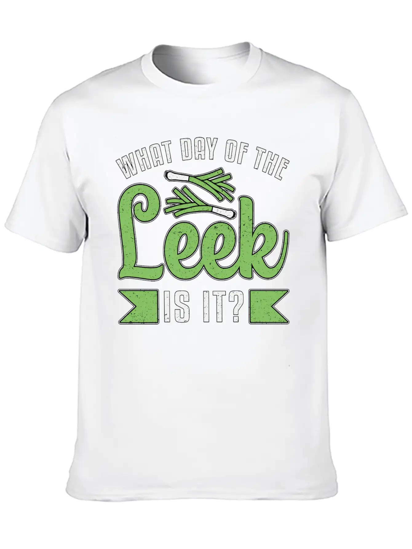 Gardening What Day Of The Leek Gardener Garden Unisex Casual T-Shirt – Clean Design For Daily Comfort