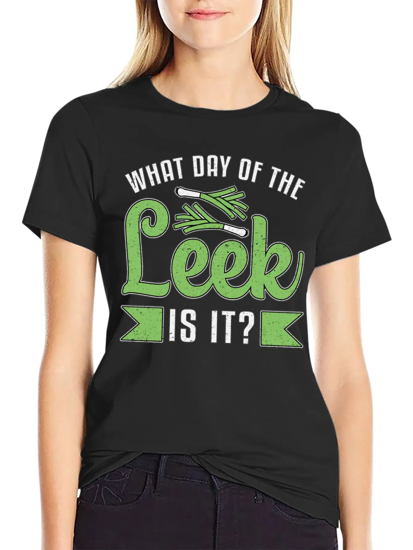 Gardening What Day Of The Leek Gardener Garden Unisex Casual T-Shirt – Clean Design For Daily Comfort